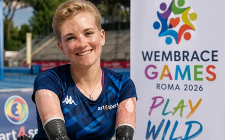 Bebe Vio porta a Roma i WEmbrace Games 2026