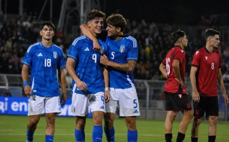 Italia Under 21 batte Albania 1-0: decide Calvani nell’amichevole di Fontanafredda