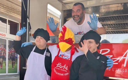 PizzAutobus, il Food Truck dei ragazzi con autismo a Busto Garolfo davanti alla sede Bcc per pranzo venerdì 12 giugno