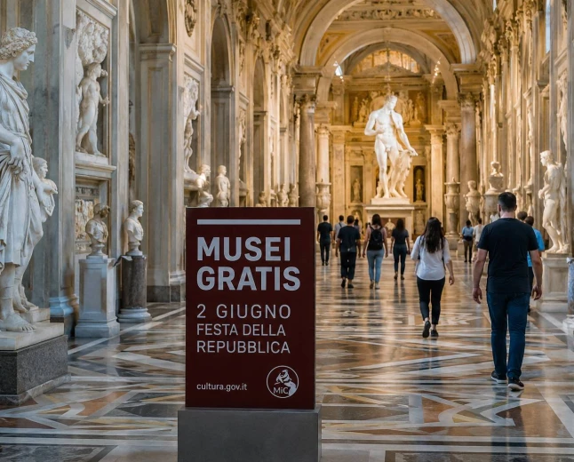 Musei gratis per la Festa della Repubblica