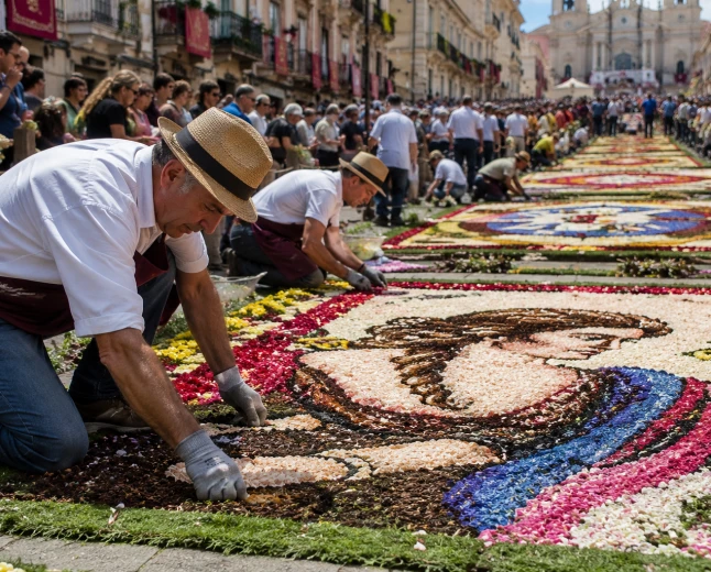 Infiorata di Genzano 2026: tappeti floreali nei Castelli Romani