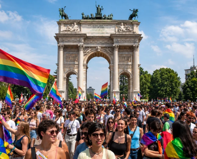 Milano Pride 2026: parata, percorso e festa finale all’Arco della Pace
