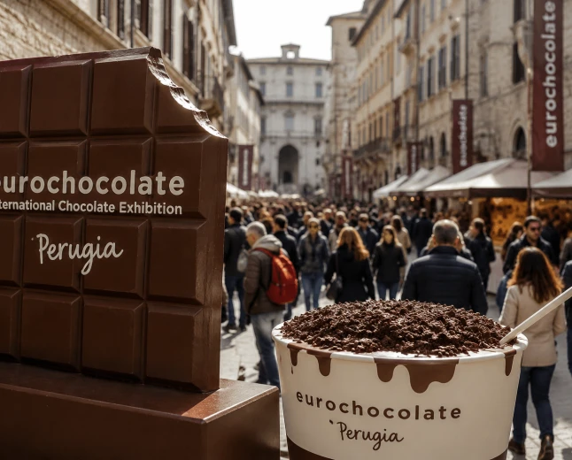Eurochocolate 2026 a Perugia: il Festival Internazionale del Cioccolato torna con “Fate Dolci”