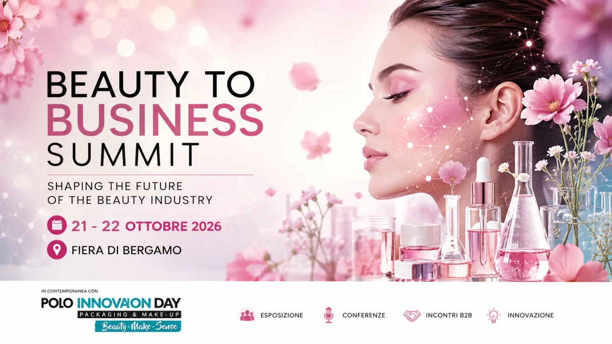 Beauty to Business Summit 2026 alla Fiera di Bergamo