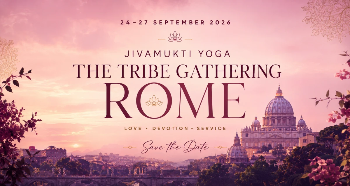 Jivamukti Tribe Gathering Rome 2026