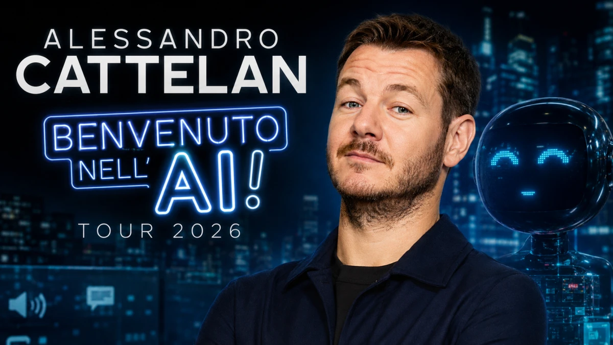 Alessandro Cattelan – Benvenuto nell’AI!