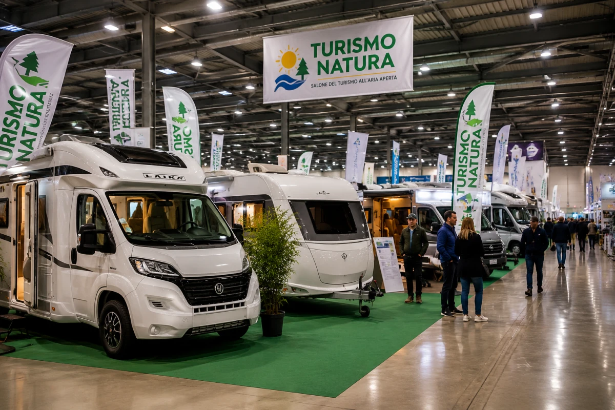 TurismoNatura 2026 a Montichiari: fiera del camper, camping e outdoor