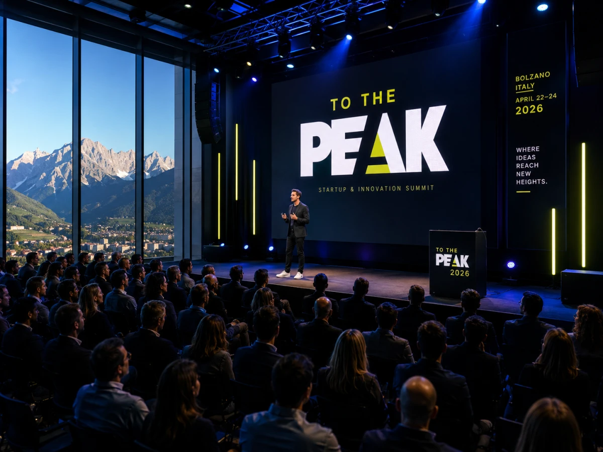To The Peak 2026 – Startup Summit a Bolzano