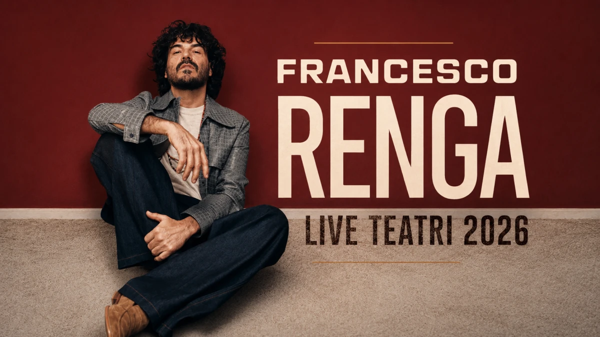 Francesco Renga – Live Teatri 2026: date e biglietti