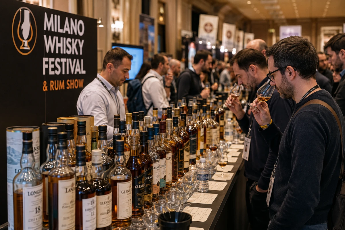 Milano Whisky Festival & Rum Show 2026: degustazioni e oltre 4.000 etichette