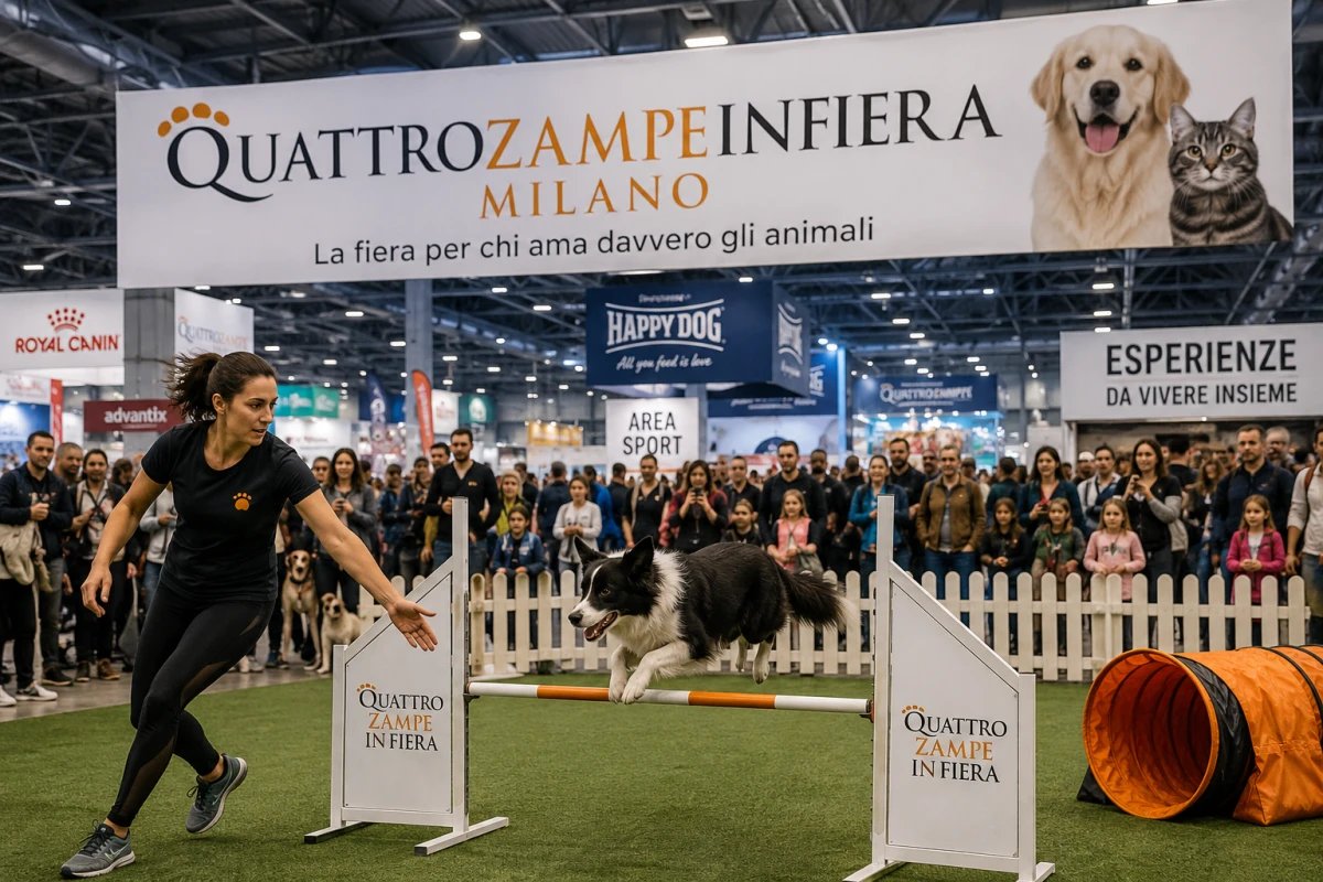 Quattrozampeinfiera Milano 2026: attività, orari e biglietti