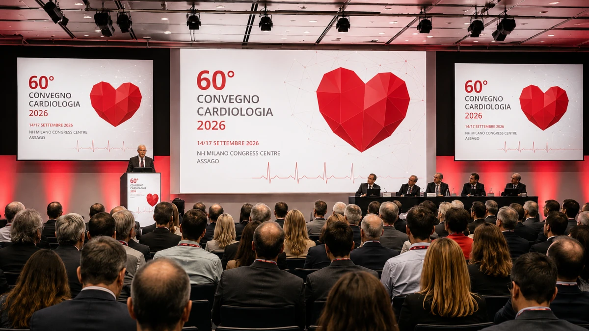 60° Convegno Cardiologia 2026 ad Assago: iscrizioni, date e programma