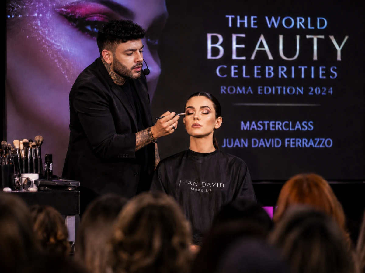 The World Beauty Celebrities 2026 a Roma: masterclass di make-up