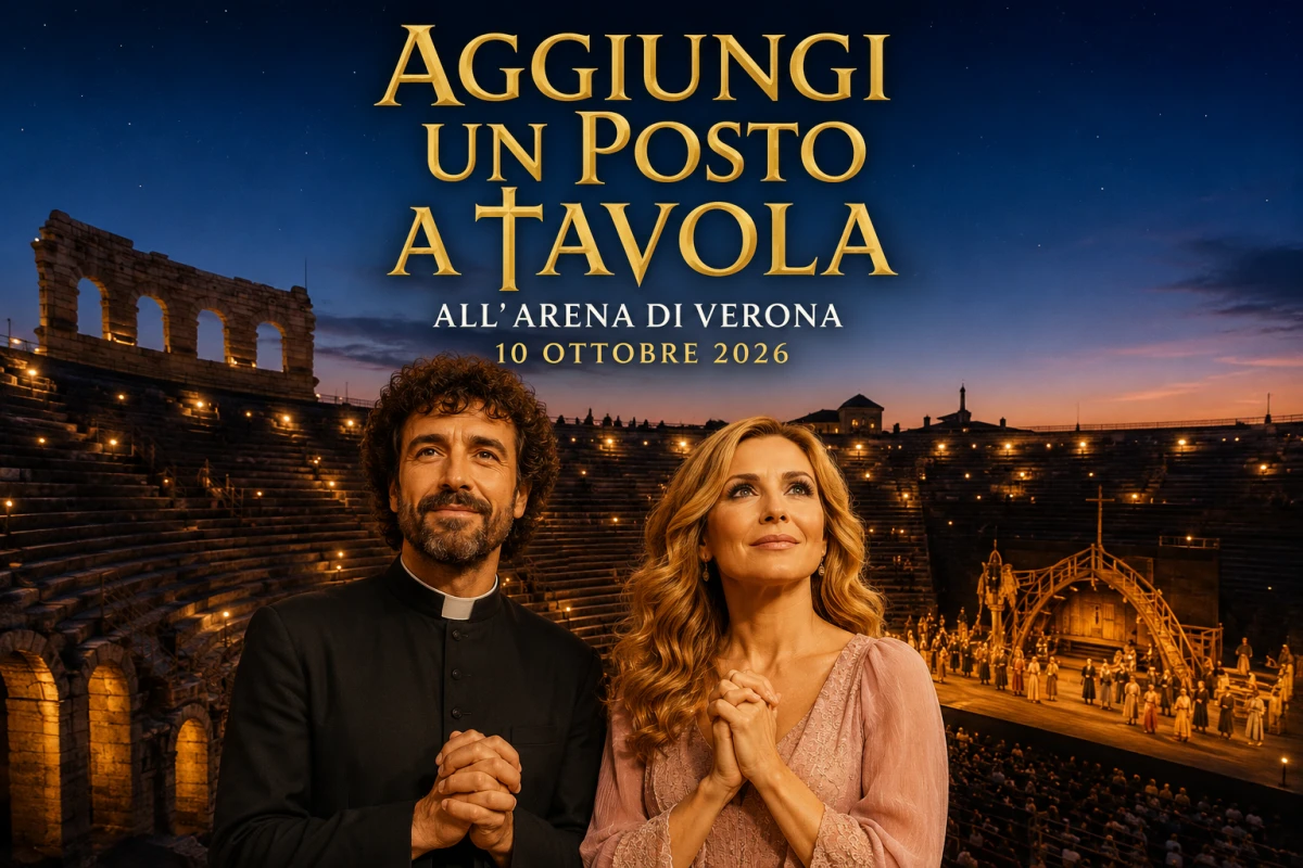 Aggiungi un posto a tavola all’Arena di Verona 2026