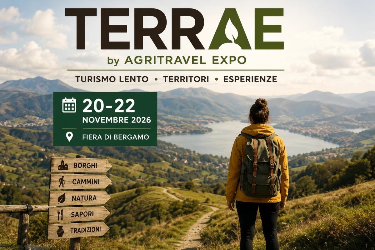 TERRAE by Agritravel Expo 2026 a Bergamo: turismo lento e territori