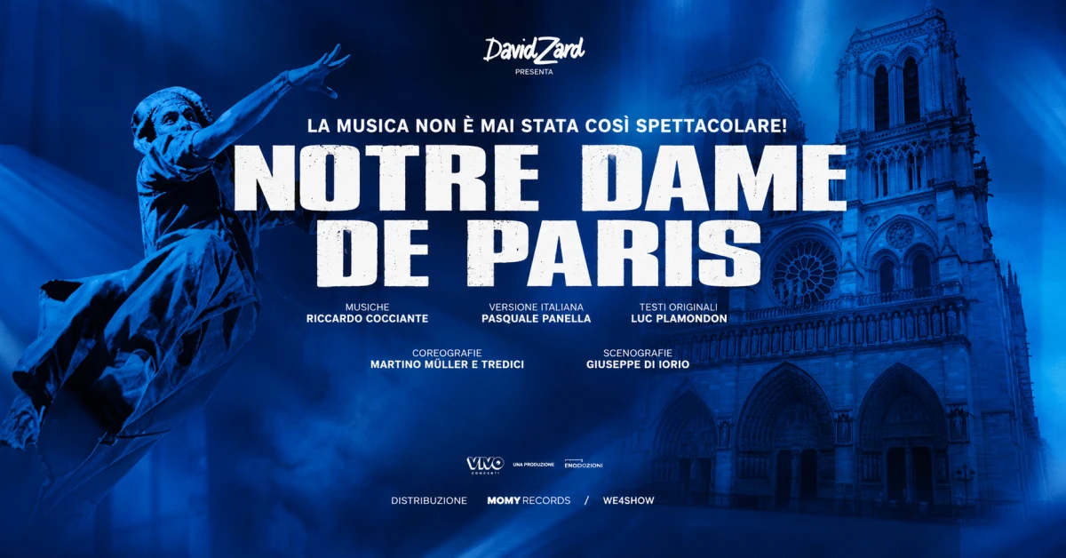 Notre Dame de Paris 2026 a Napoli – Date e biglietti