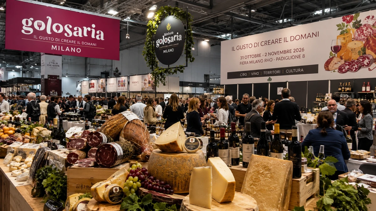 Golosaria Milano 2026 a Fiera Milano Rho