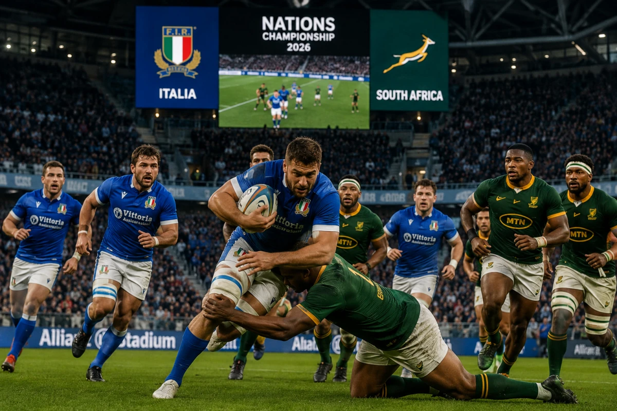 Italia–Sudafrica Nations Championship 2026