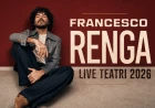 Francesco Renga – Live Teatri 2026: date e biglietti