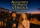 Aggiungi un posto a tavola all’Arena di Verona 2026