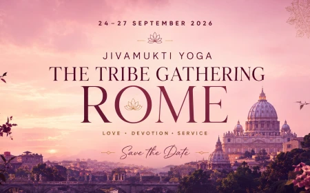 Jivamukti Tribe Gathering Rome 2026
