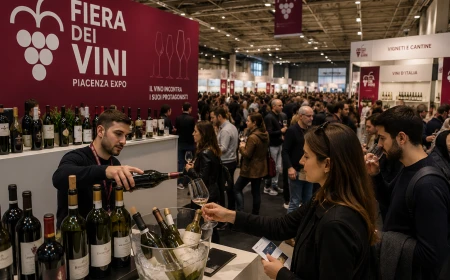 Fiera dei Vini 2026 a Piacenza Expo: degustazioni, produttori e acquisto diretto