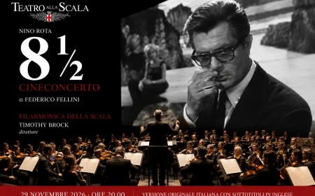 8½ di Federico Fellini – Cineconcerto al Teatro alla Scala