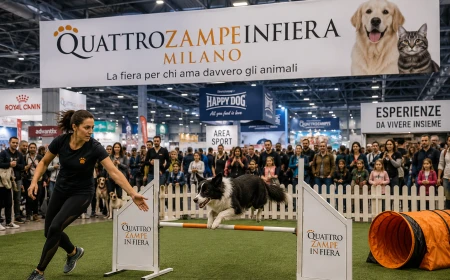 Quattrozampeinfiera Milano 2026: attività, orari e biglietti
