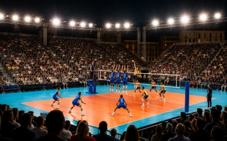 CEV EuroVolley 2026 Men – Opening Match Italia-Svezia a Napoli