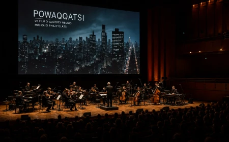 Philip Glass Ensemble – Powaqqatsi a Roma nel 2026