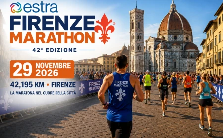 Estra Firenze Marathon 2026: iscrizioni, percorso e informazioni sulla 42ª edizione