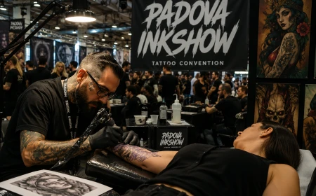 Padova InkShow 2026: tatuatori, spettacoli e biglietti alla Fiera di Padova