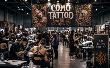 Como Tattoo Convention 2026 a Erba: tatuaggi, arte e spettacoli