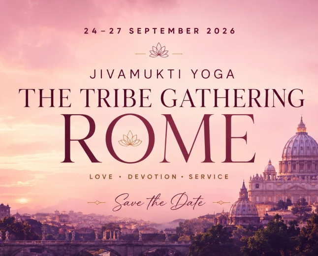 Jivamukti Tribe Gathering Rome 2026