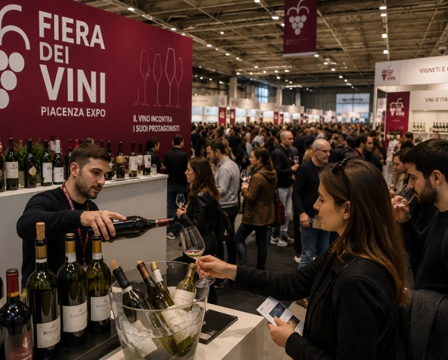 Fiera dei Vini 2026 a Piacenza Expo: degustazioni, produttori e acquisto diretto