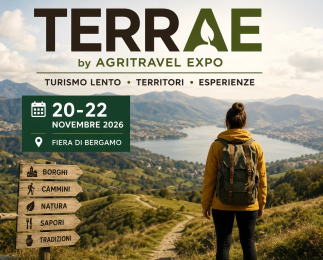 TERRAE by Agritravel Expo 2026 a Bergamo: turismo lento e territori