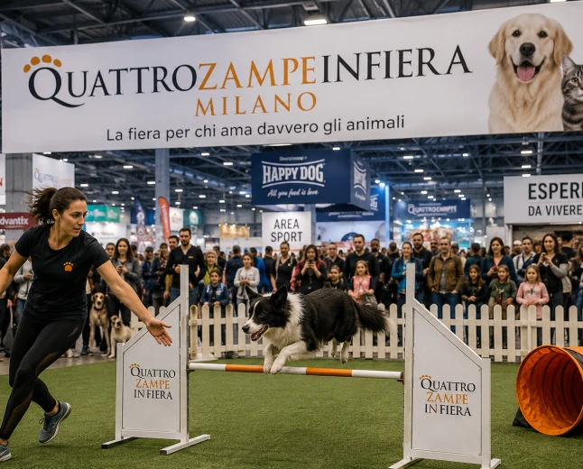 Quattrozampeinfiera Milano 2026: attività, orari e biglietti