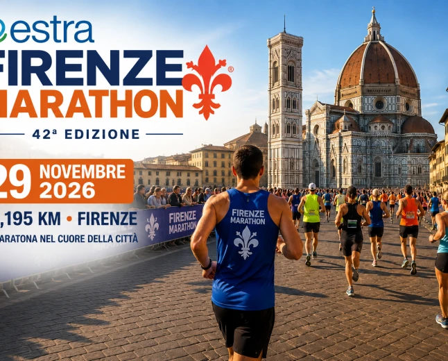 Estra Firenze Marathon 2026: iscrizioni, percorso e informazioni sulla 42ª edizione