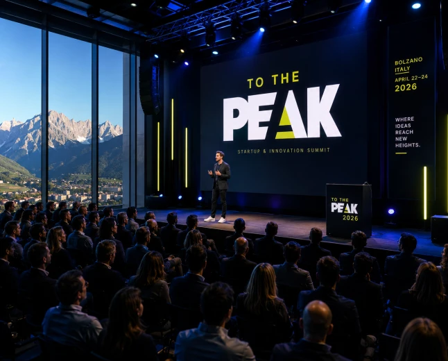 To The Peak 2026 – Startup Summit a Bolzano