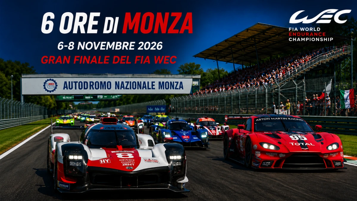 6 Ore di Monza 2026: gran finale del FIA WEC