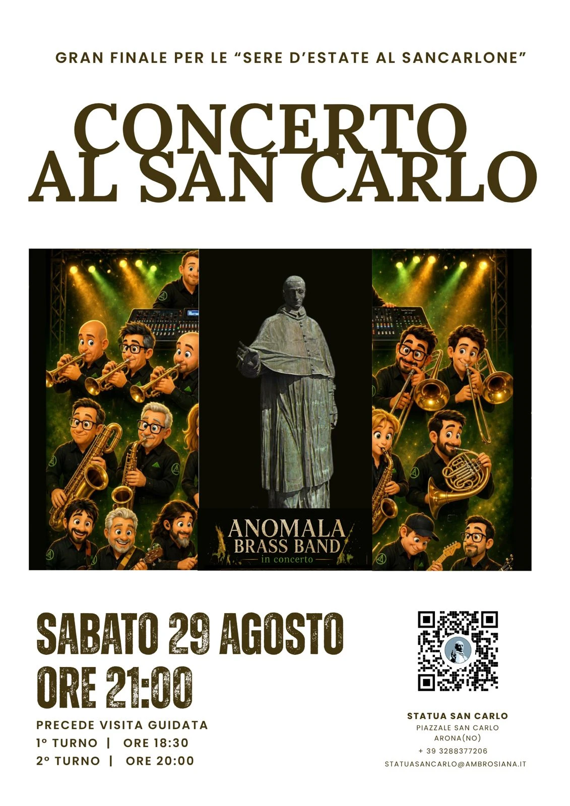 Sere d’Estate al Sancarlone: visita guidata e concerto il 29 agosto