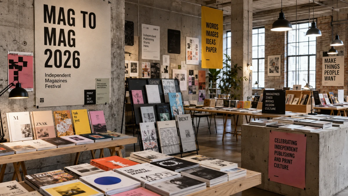 Mag To Mag 2026 – Independent Magazines Festival