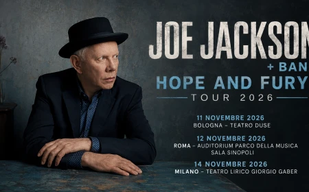 Joe Jackson a Milano 2026: Hope and Fury Tour al Teatro Lirico