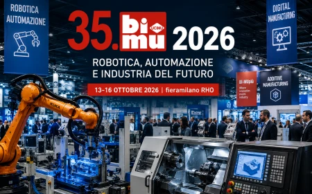 35.BI-MU 2026 a Milano: robotica, automazione e macchine utensili