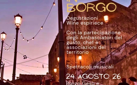 Festà in Borgo a Calatabiano: chef, degustazioni e musica il 24 agosto