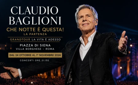 Claudio Baglioni – Che notte è questa! a Roma