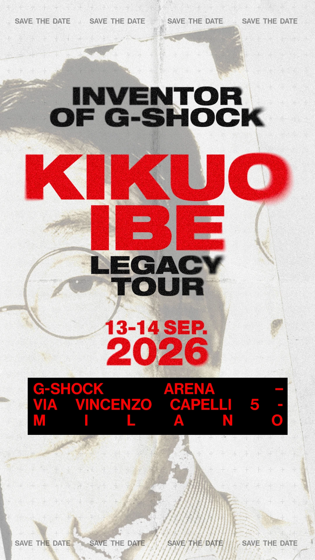 G-SHOCK Legacy Tour