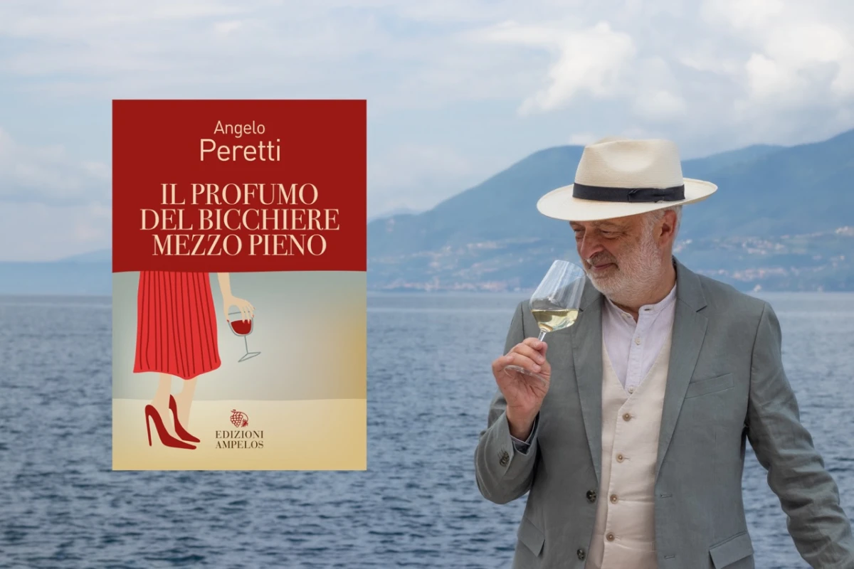 Angelo Peretti al Caffè Dante di Verona con il nuovo libro