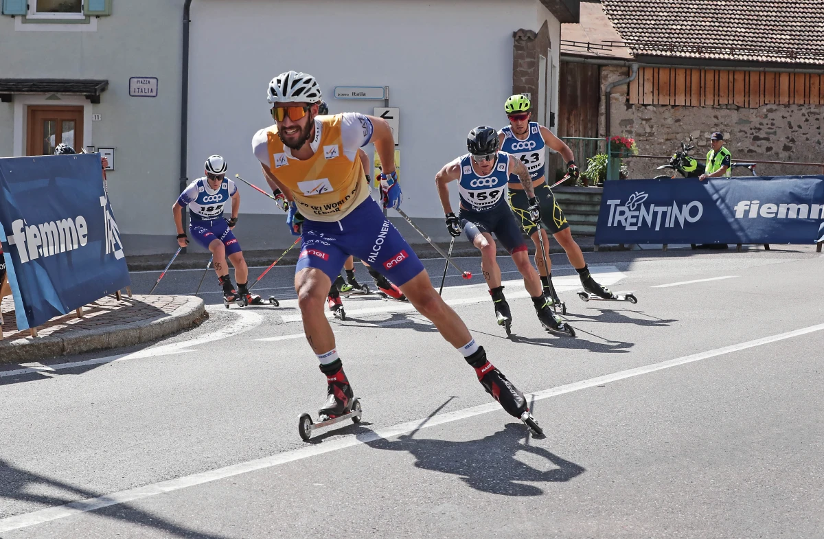IN VAL DI FIEMME TANEL COL CUORE. FINALE DI COPPA DEL MONDO DI SKIROLL