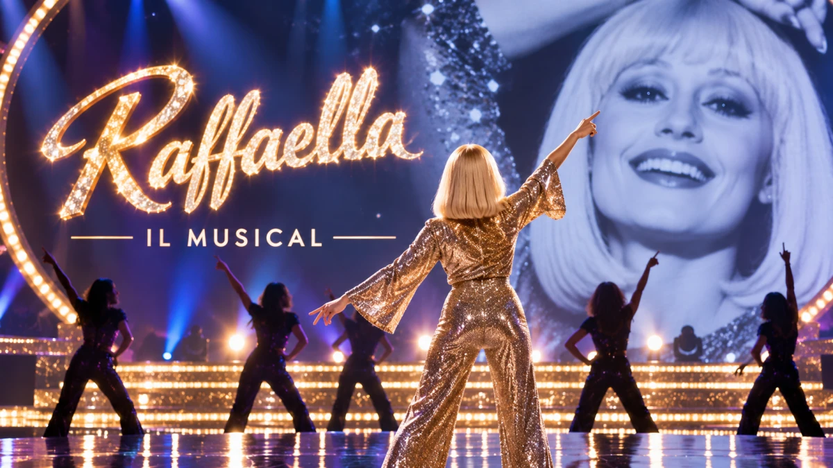 Raffaella – Il Musical a Milano 2027: omaggio a Raffaella Carrà